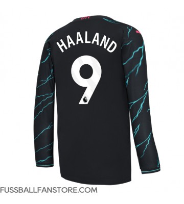 Manchester City Erling Haaland #9 Replik 3rd trikot 2023-24 Langarm